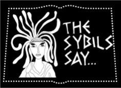 The chosen logo I designed for my fav girls in our Sybil's performance poetry group. And we rocked!